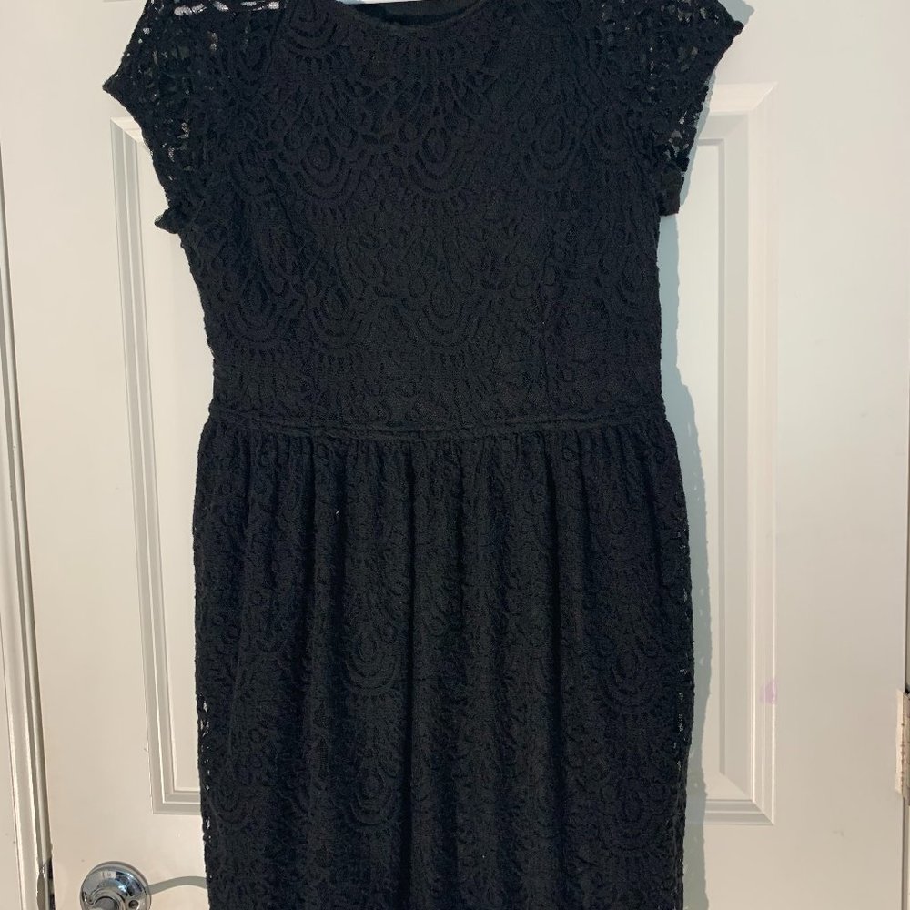 Divided (H&M) Kid's Black Lace Dress